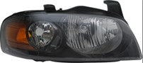SENTRA H/LAMP RH 04-05 BLK