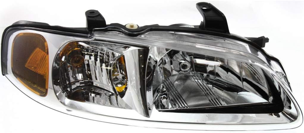 SENTRA H/LAMP LH 02-03 BLK