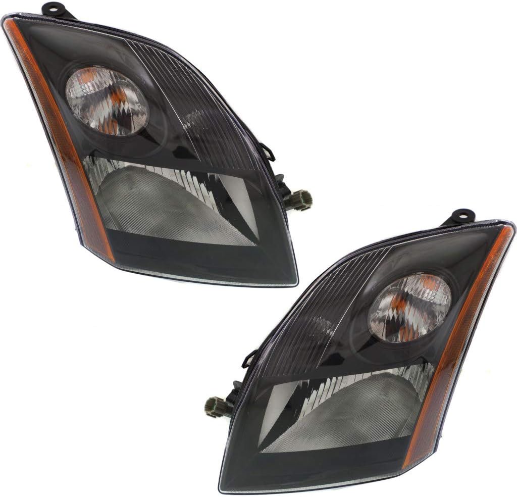 SENTRA H/LAMP LH 07-09 BLK
