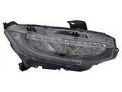 CIVIC H/LAMP LH 16-19 SD/C LED