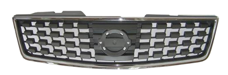 SENTRA GRILLE 07-09 CHR/BLK