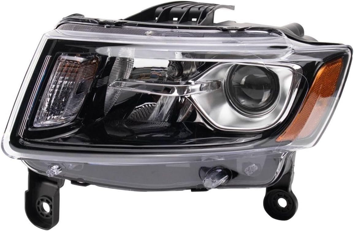 G/CHEROKEE H/LAMP LH 14-16 BLK