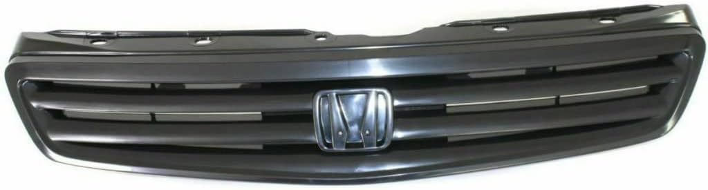 CIVIC GRILLE 99-00 CPE/H/B BLK