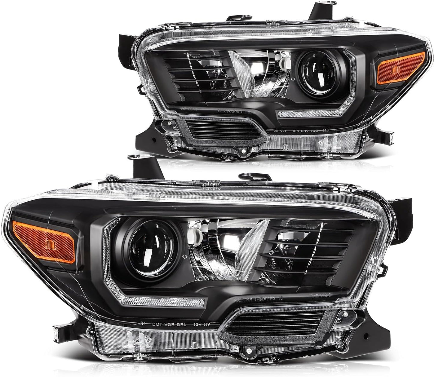 TACOMA H/LAMP RH 16-18 LED BLK