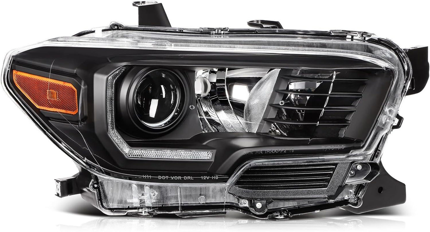 TACOMA H/LAMP LH 16-19 LED BLK