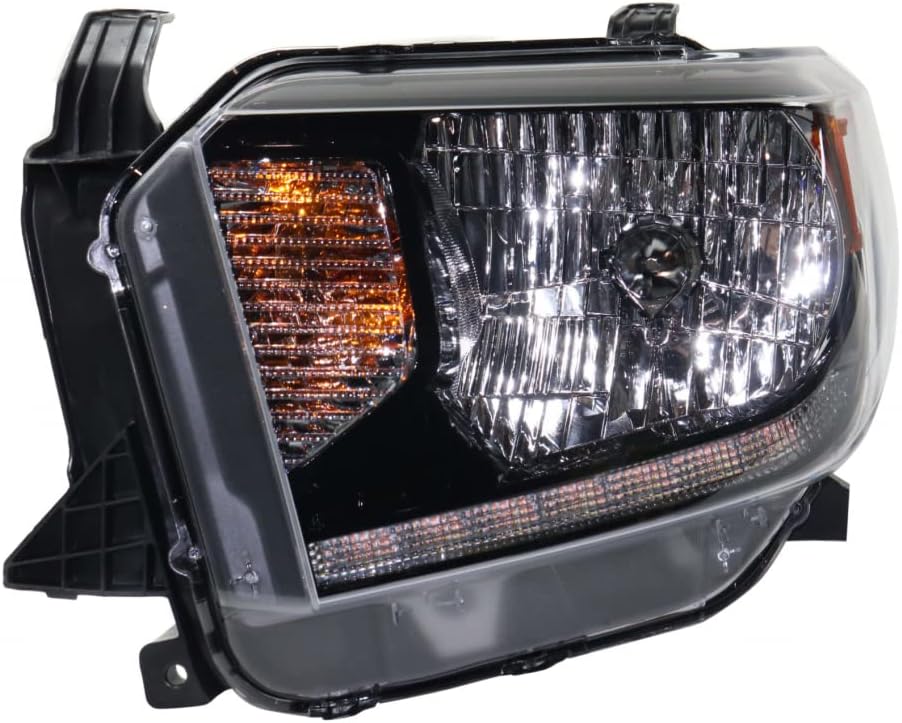 TUNDRA H/LAMP LH 18-21 BLK