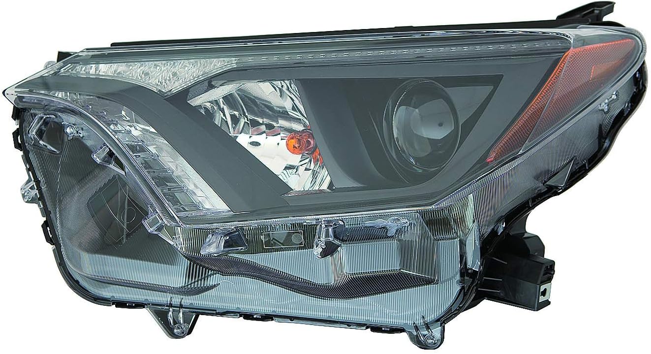 RAV4 H/LAMP LH 16-18 BLK HAL