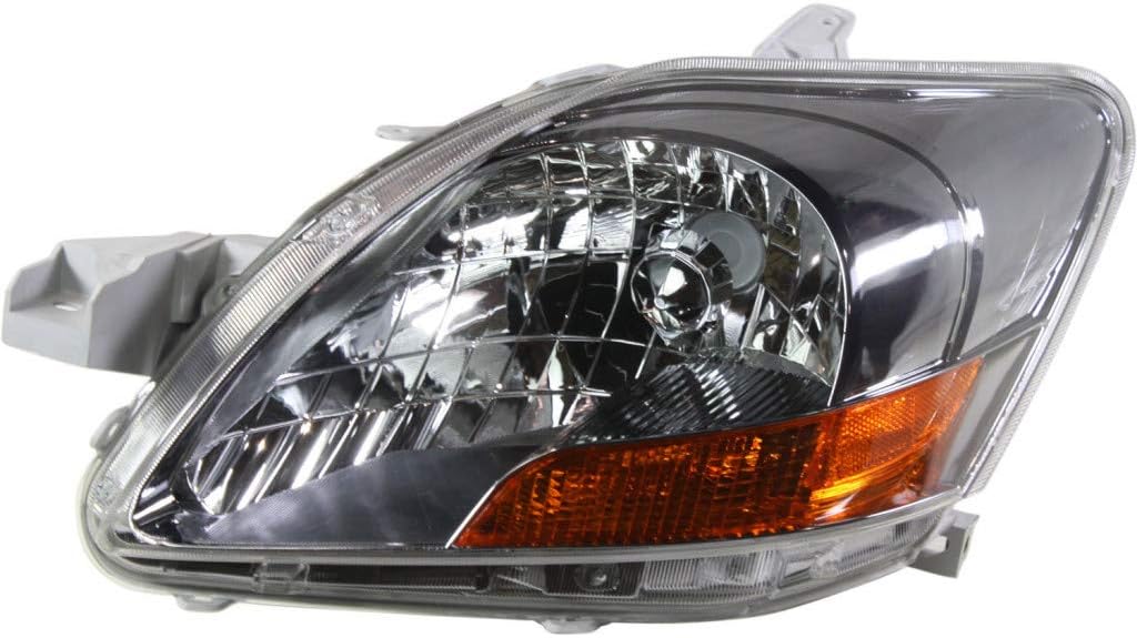 YARIS H/LAMP LH 07-11 SDN BLK