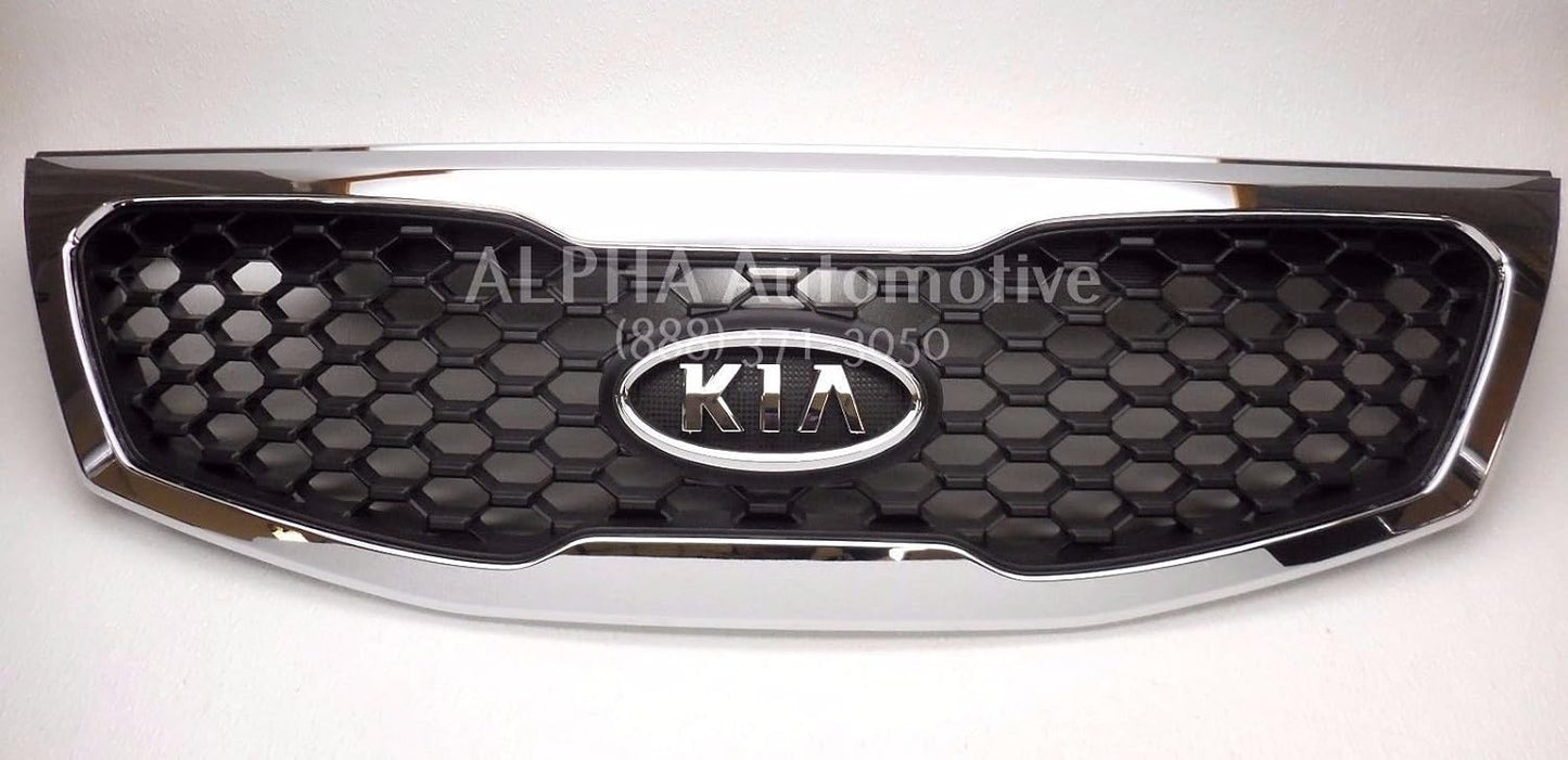 SORENTO GRILLE 10-12 BLK/CHR
