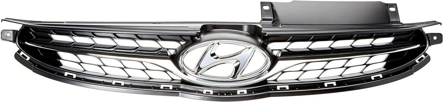 SONATA GRILLE 11-14 CHR/PTED