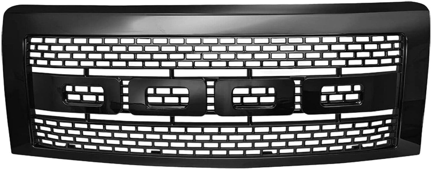 F150 GRILLE 09-12 BLK PTD FRAM