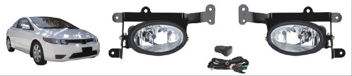CIVIC FOG LAMP SET 06-08 CPE