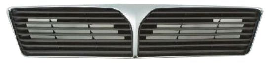 LANCER GRILLE 02-03 CHR/BLK