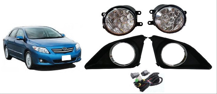 COROLLA FOG LAMP SET 09-10 LED