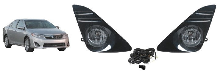 CAMRY FOG LAMP SET 12-14 BLK