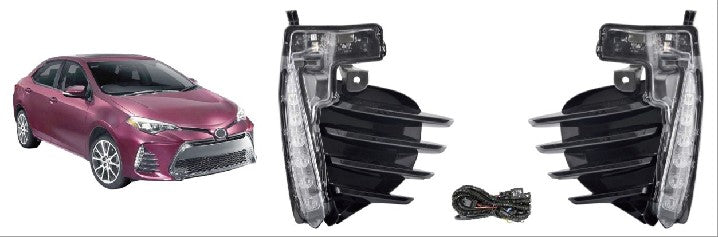 COROLLA FOG LAMP SET 17-19 VER