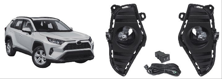 RAV4 FOG LAMP SET 19-23 LED DR