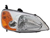 CIVIC H/LAMP LH 01-03