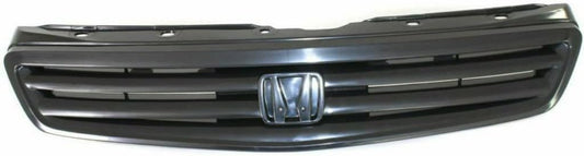 CIVIC GRILLE 99-00 CPE/H/B BLK