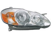 COROLLA H/LAMP LH 03-04 CE/LE