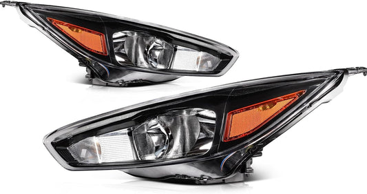 FOCUS H/LAMP LH 15-18 BLK LED